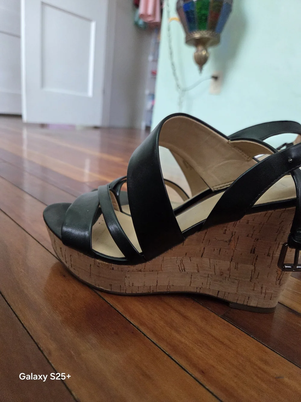 Franco Sarto Brown Wedge Sandals for Women - Sleek Strappy Design